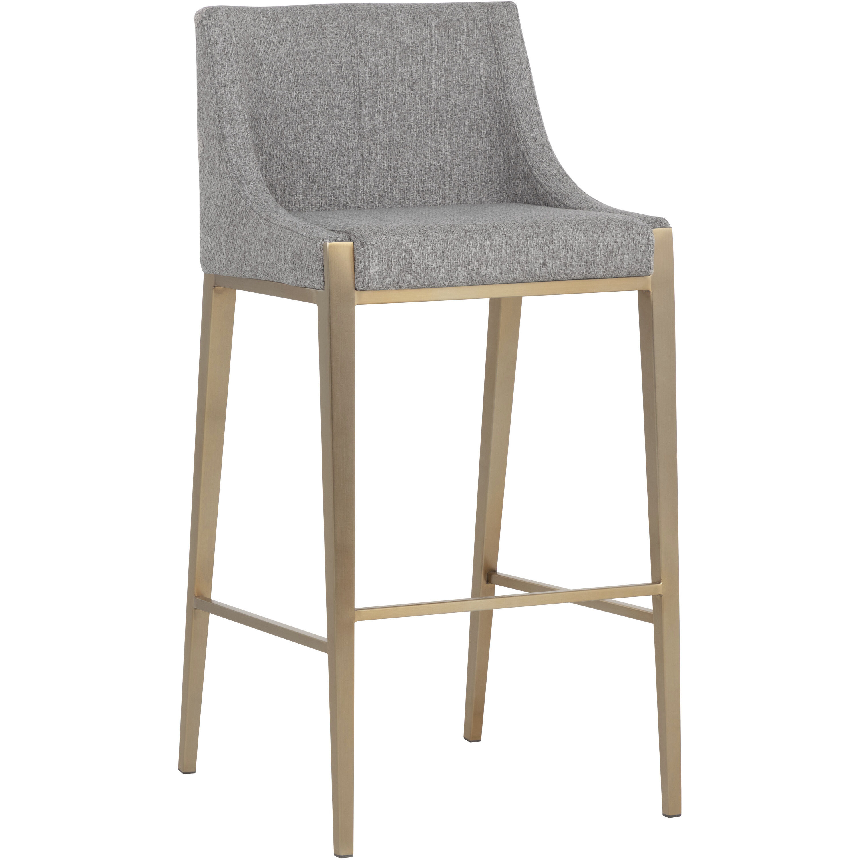 Dionne 40.75 inch Monument Pebble Barstool